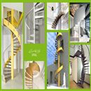   طراحی و ساخت انواع پلکان مارپیچ فلزی و المان های خاص معماری