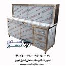 کابینت استیل آشپزخانه صنعتی