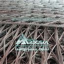 سازه بستر آروشا میلگرد بستر ،ناودانی منقطع اتصالات وادار