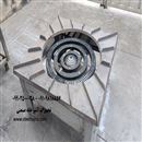 اجاق پلوپز 4 شعله استیل کوره دار